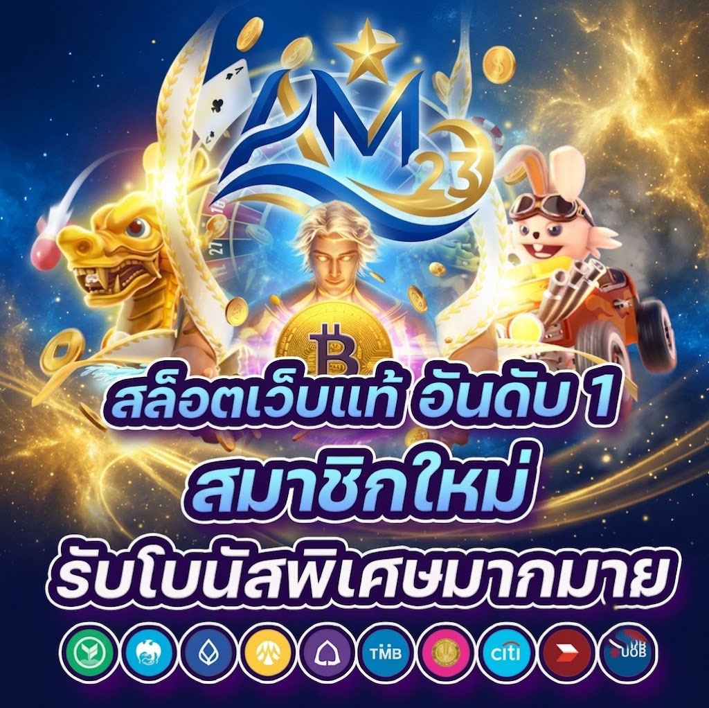 AMING23 เว็บตรง คาสิโนออนไลน์ครบวงจร เล่นง่าย ฝากถอนรวดเร็ว